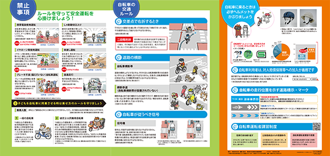 一般向け　「自転車の正しい乗り方」2