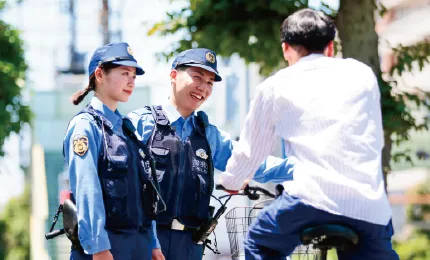 地域警察官の一日 パトロール・職務質問 画像