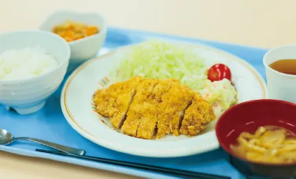 地域警察官の一日 夕食 画像